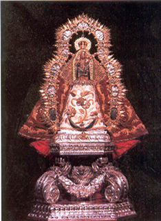 virgenconmantorojo