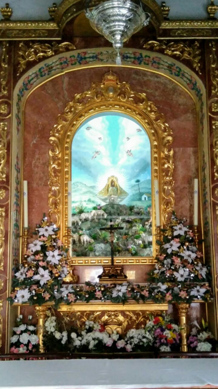 altar ermita navidad