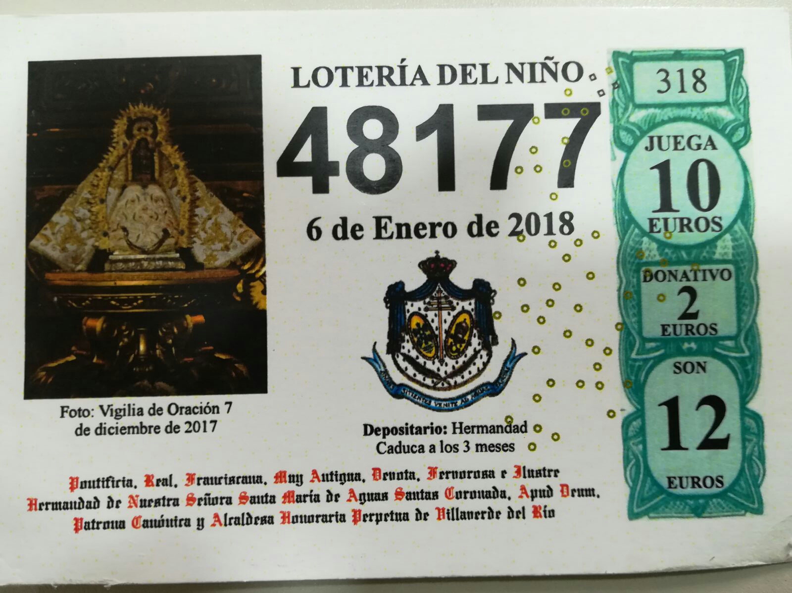 Loteria del niño