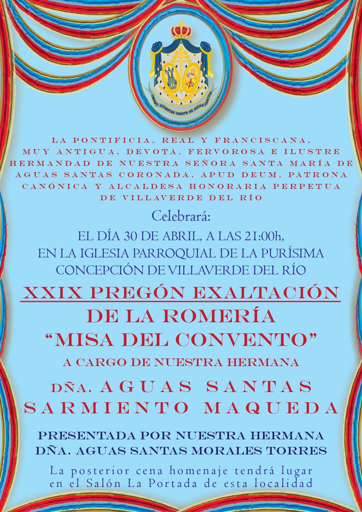 CARTEL XXIX PREGON