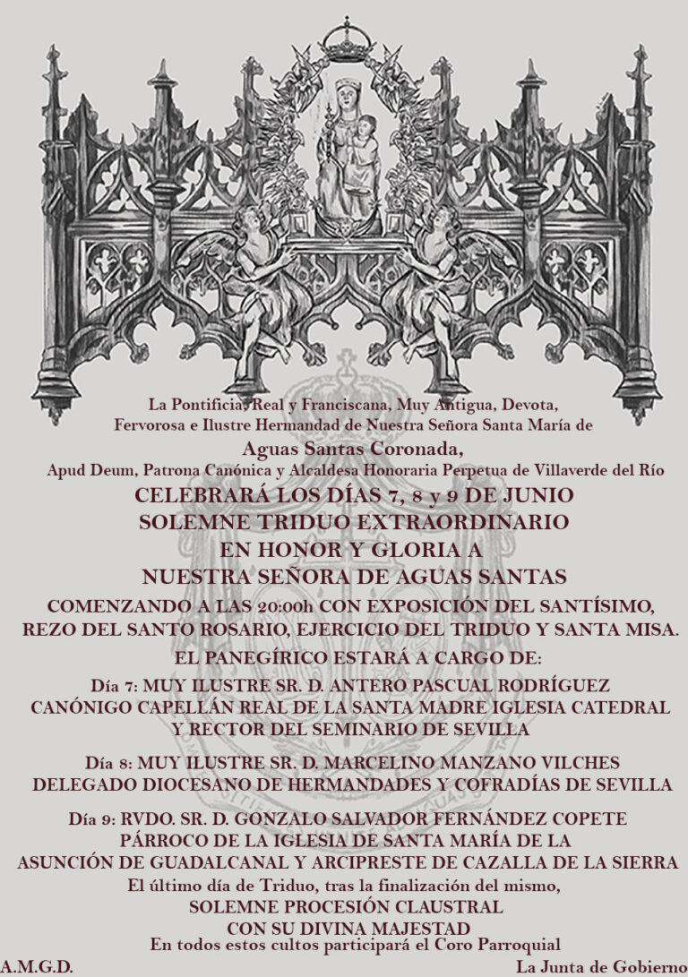 ORLA TRIDUO EXTRAORDINARIO RED