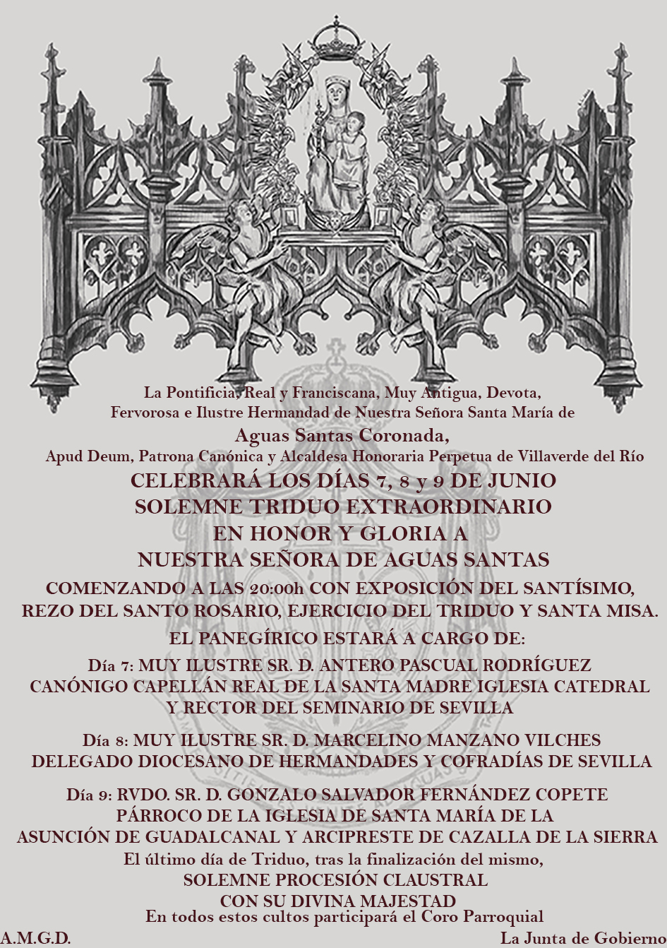 ORLA TRIDUO EXTRAORDINARIO RED