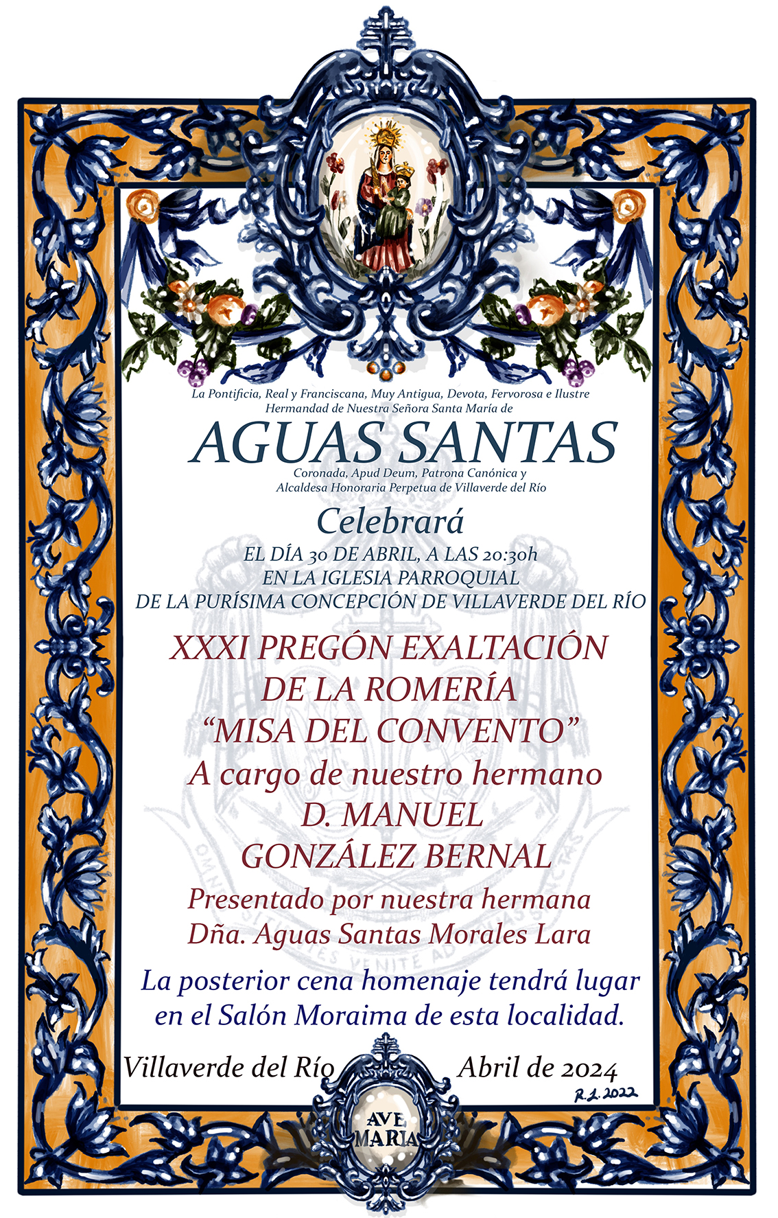 CARTEL PREGON 2024 ULT RED