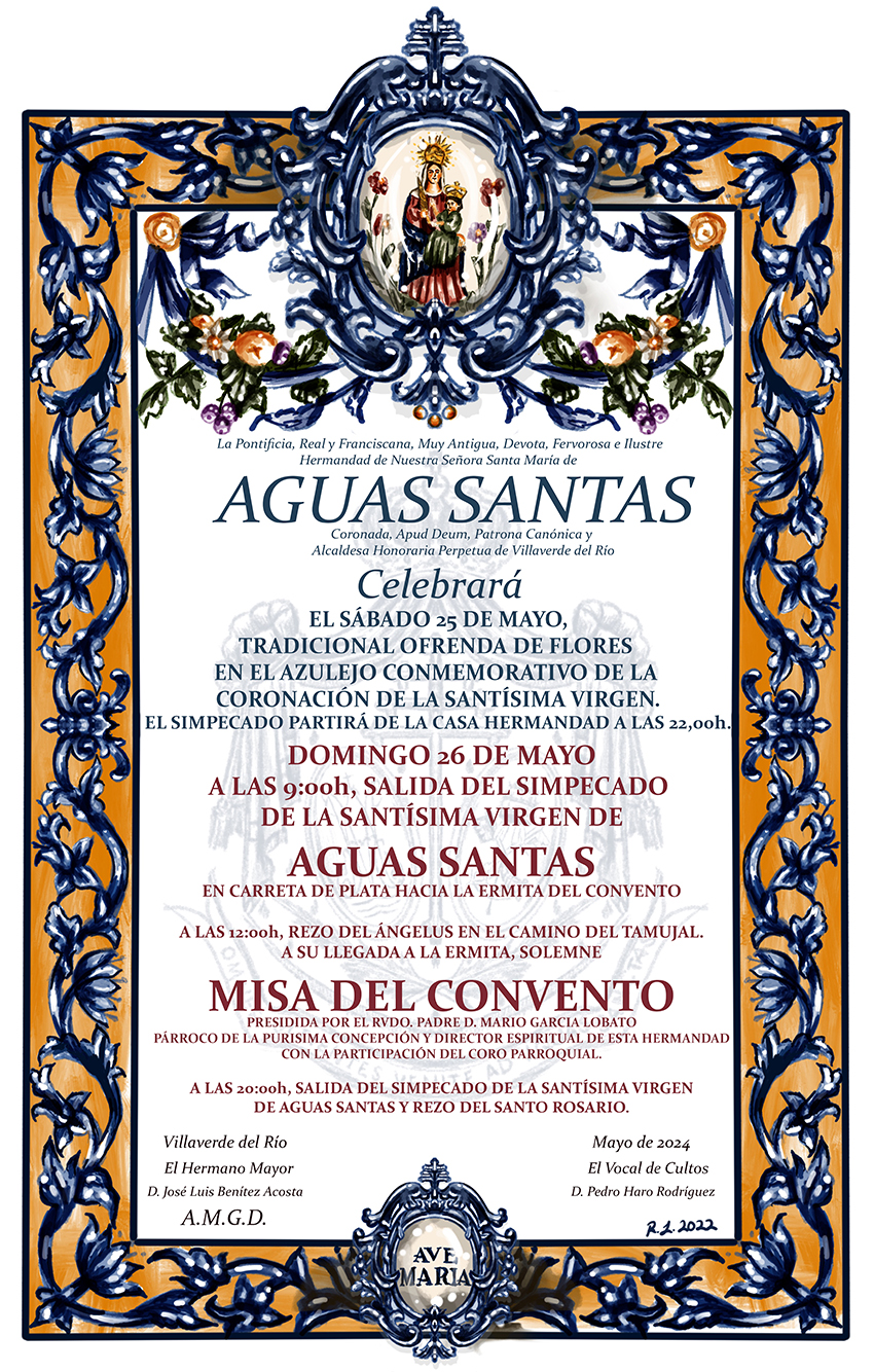 CARTEL MISA DEL CONVENTO REd