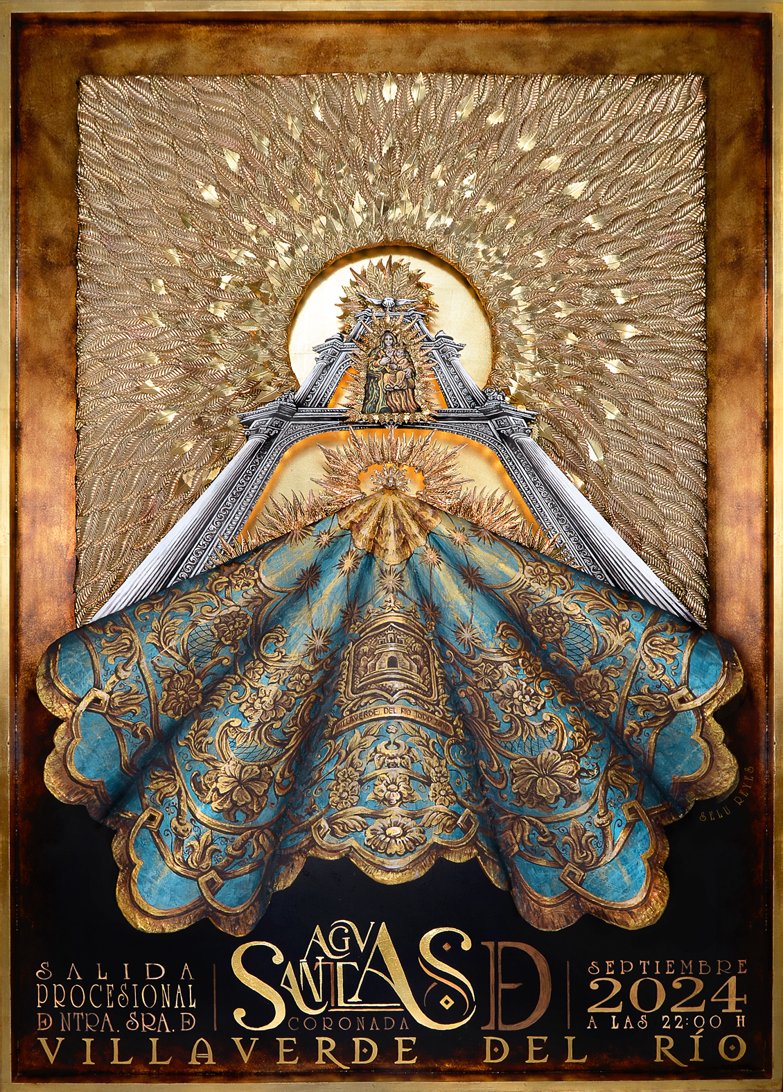 CARTEL 8 SEPTIEMBRE VIRGEN AGUAS SANTAS